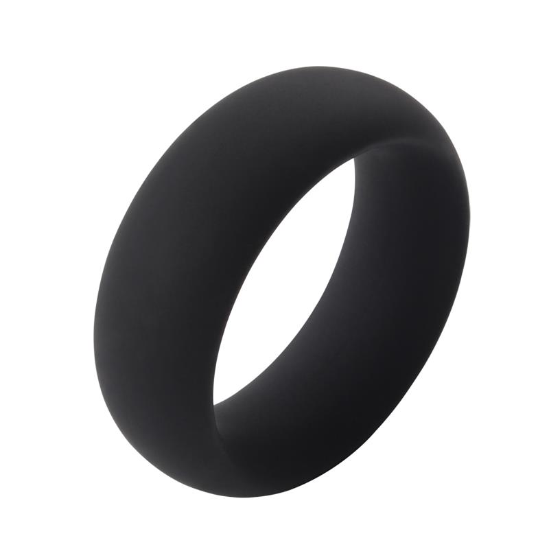 Anel peniano de silicone Infinity M preto - Imagem 4