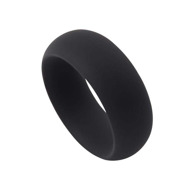 Anel peniano de silicone Infinity M preto - Imagem 7