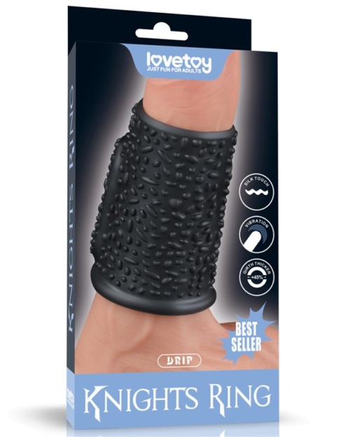 Anel Vibratório Drip Knights