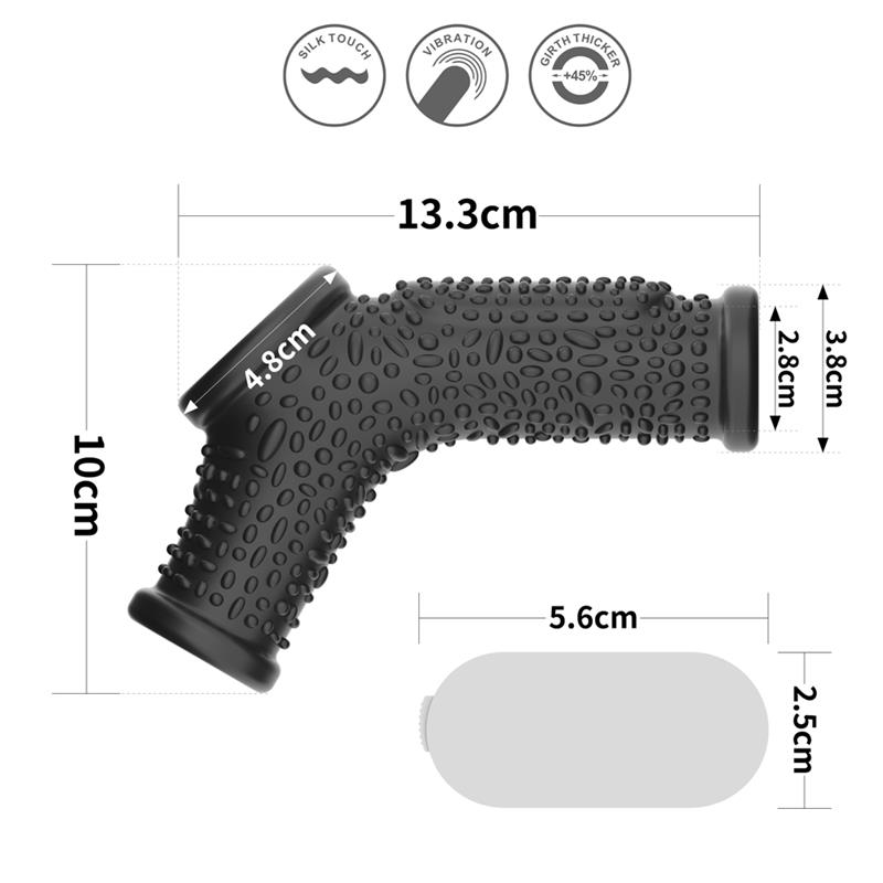 Drip Knights Anel vibratório para pênis e escroto - Imagem 11