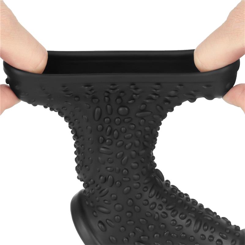 Drip Knights Anel vibratório para pênis e escroto - Imagem 6