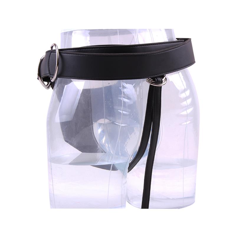 Arnês de silicone preto luxuoso - Imagem 3