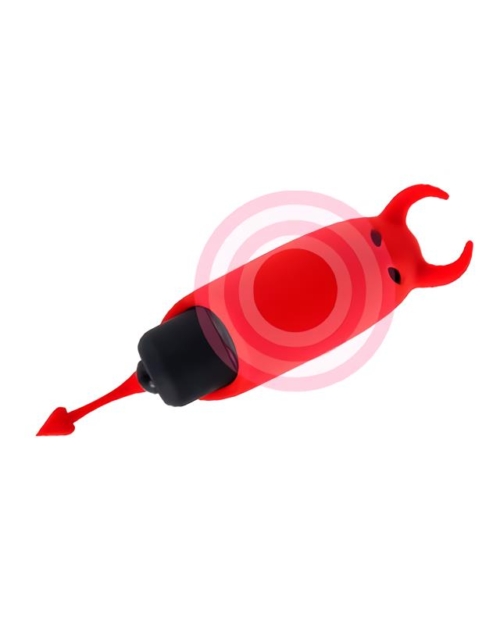 Bala vibratória de silicone Devil 8,5 x 2,3 cm