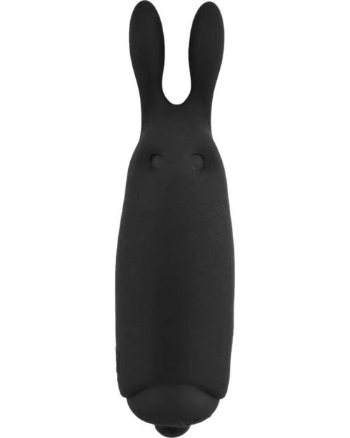 Lastic Pocket Bala Vibratória Silicone Preto 8,5 x 2,3 cm