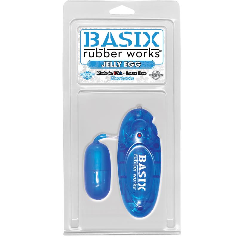 Basix Rubber Works Jelly Egg - Cor Azul - Imagem 2