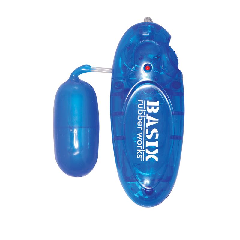 Basix Rubber Works Jelly Egg - Cor Azul