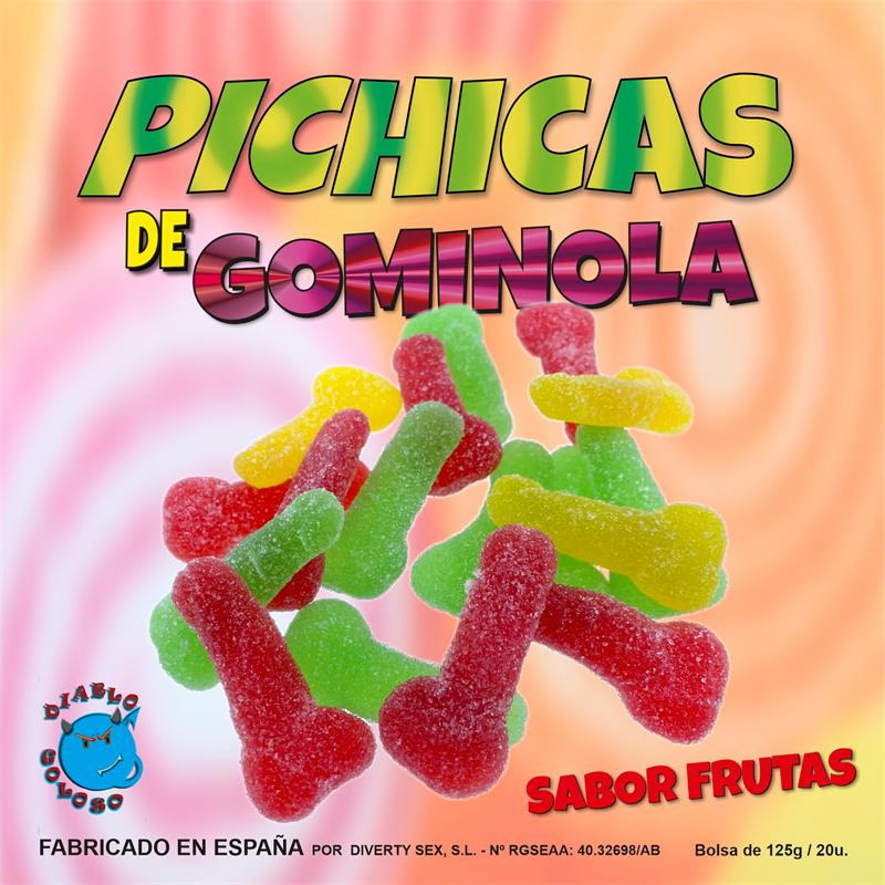Caixa de Gomas Pito Sabor Fruta