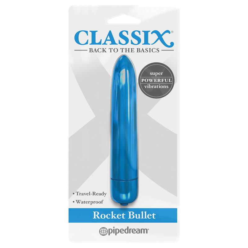 Bala vibratória Classix Blue Rocket - Imagem 2