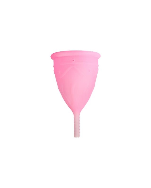 Ève Copo Menstrual Rosa Tamanho L Platina Silicone