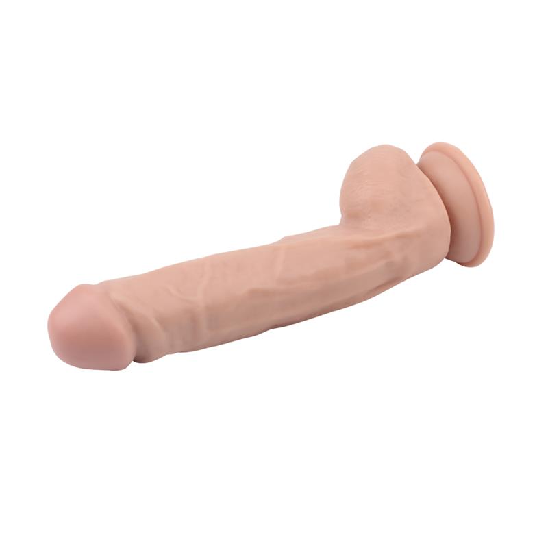 Vibrador de dupla densidade Fashion Dude 8.9 Natural - Imagem 2