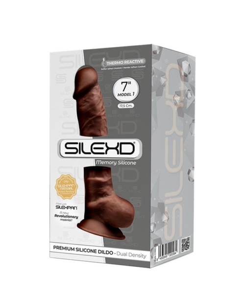 Vibrador de Dupla Densidade Mod. 1 - 7 Marrom