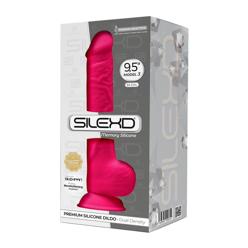 Vibrador de Dupla Densidade Mod. 3 - 9,5 Rosa