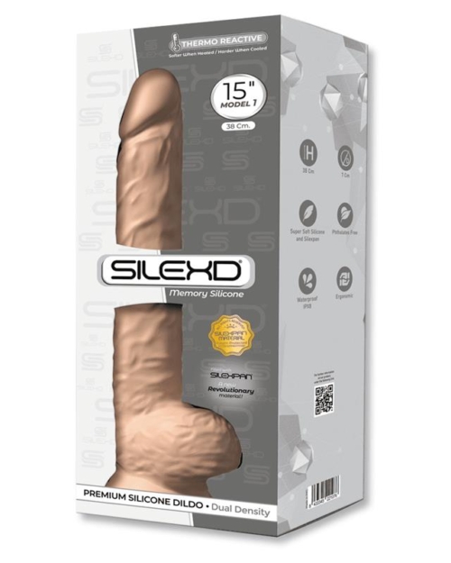 Vibrador de Dupla Densidade Modelo 1 15 Natural