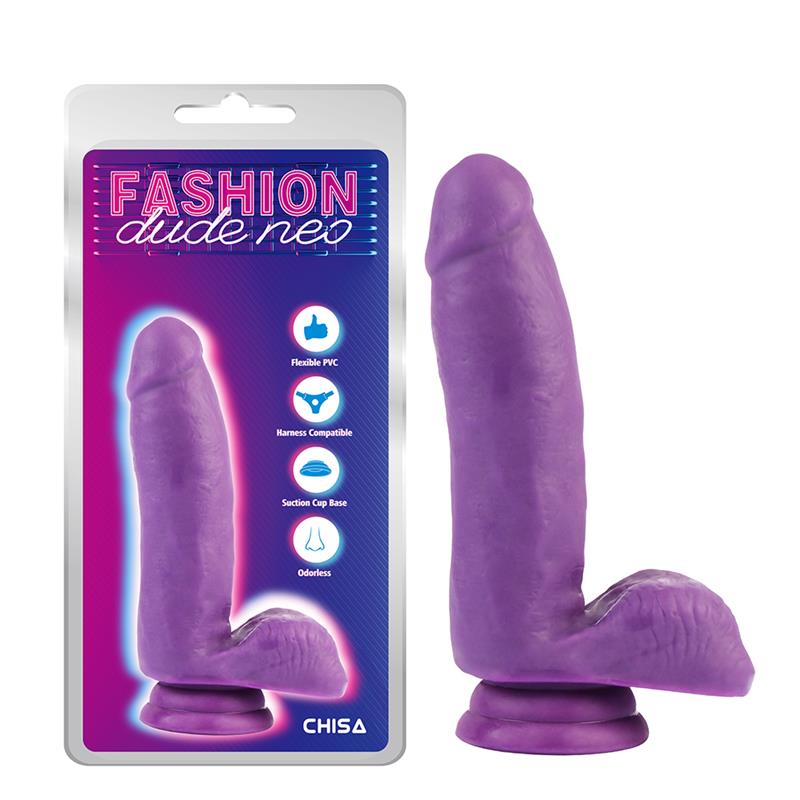 Vibrador roxo de dupla densidade 6.7 - Imagem 5