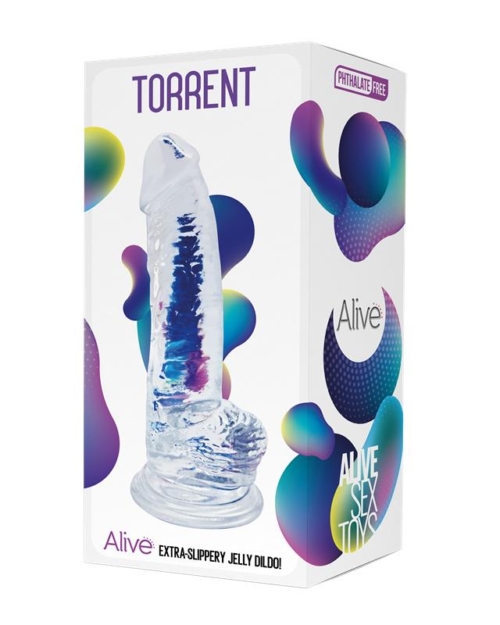 Vibrador Jelly Torrent 20,6 cm