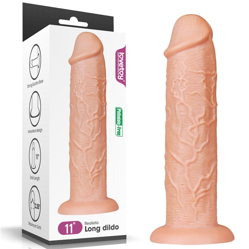 Vibrador Rei 11 Natural - Imagem 3