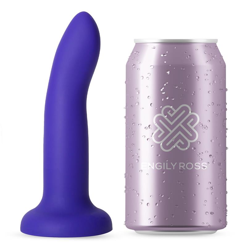 Vibrador que muda de roxo para rosa tamanho S 14 cm - Imagem 5
