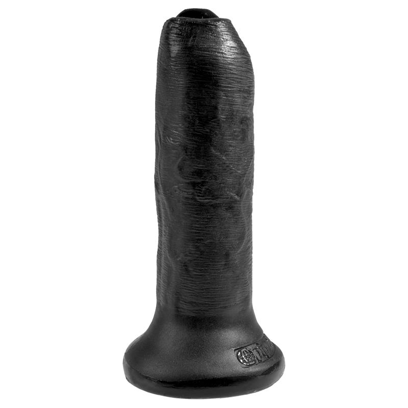 Vibrador Realista com Glande Retrátil Cor Preto 6 - Imagem 3