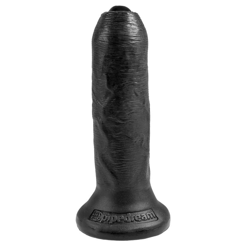 Vibrador Realista com Glande Retrátil Cor Preto 6