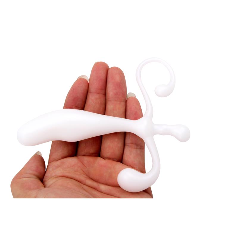 Estimulador Prostático 12,5 x 2,5 cm Branco - Imagem 4