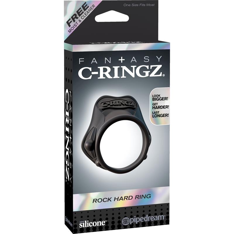 Anel Pesado Fantasy C-Ringz Preto - Imagem 3