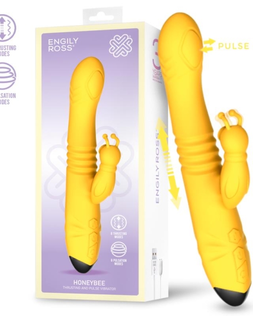 Vibrador Honeybee com Impulso e Pulsação