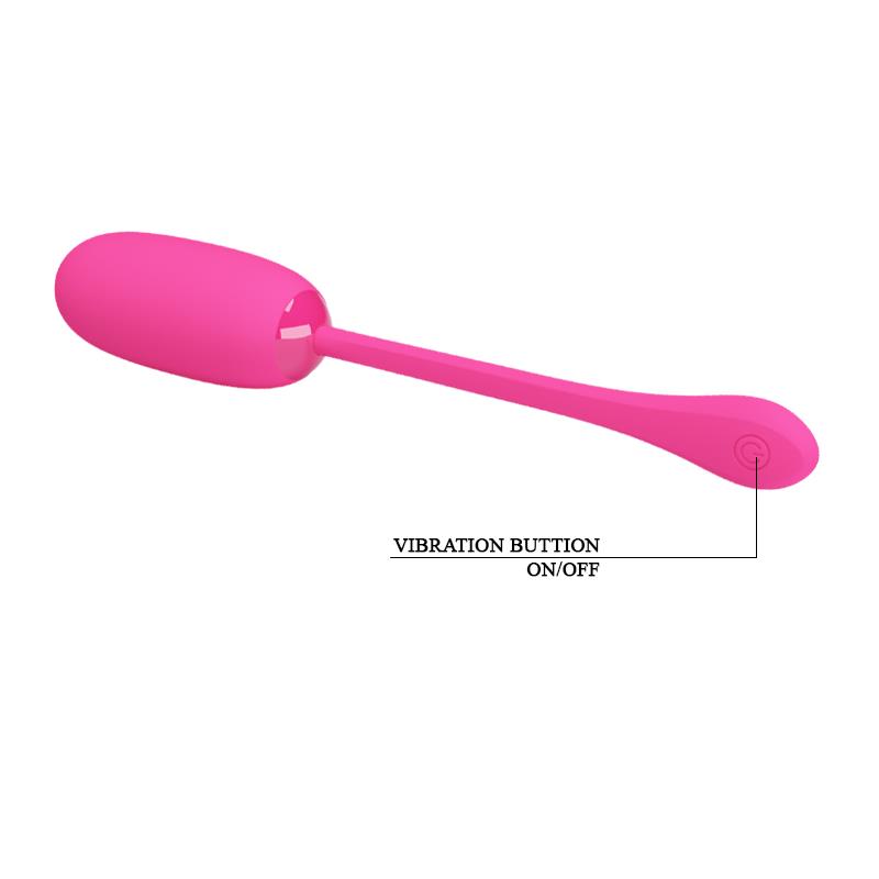 Ovo Vibratório Julius USB Silicone Rosa - Imagem 5