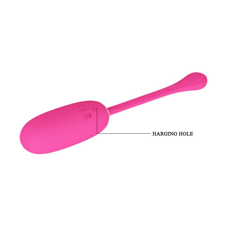 Ovo Vibratório Julius USB Silicone Rosa - Imagem 6