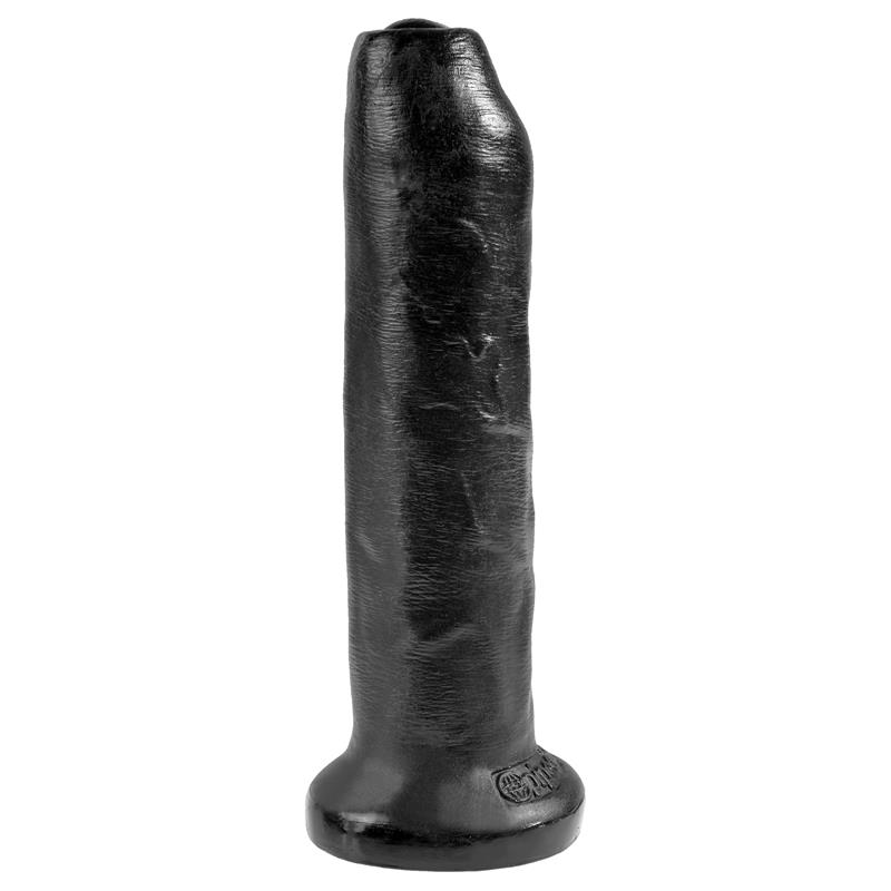 King Cock Vibrador Realista com Glande Retrátil Cor Preto 7 - Imagem 3