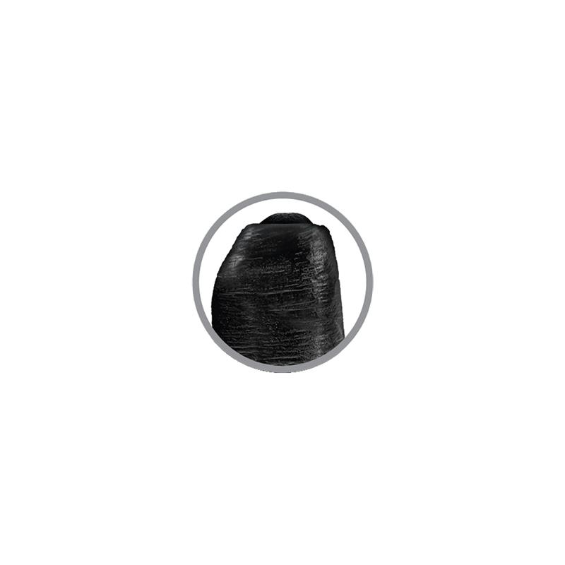 King Cock Vibrador Realista com Glande Retrátil Cor Preto 7 - Imagem 4