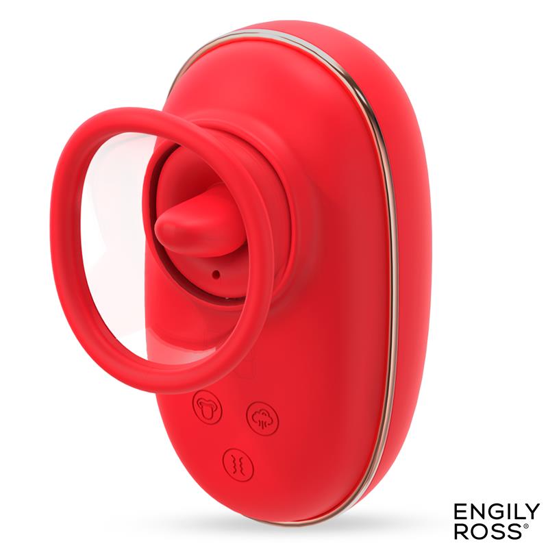 Estimulador Lizer com língua oscilante, bomba de vácuo e vibração - Imagem 3