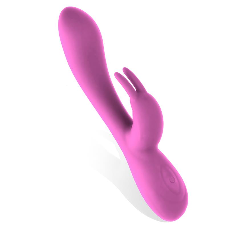 Vibrador Unibody Mauve Silicone Líquido USB Rosa - Imagem 2