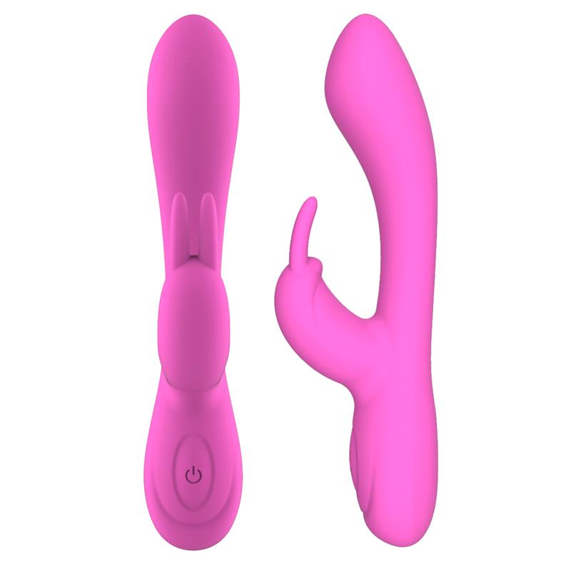 Vibrador Unibody Mauve Silicone Líquido USB Rosa - Imagem 3