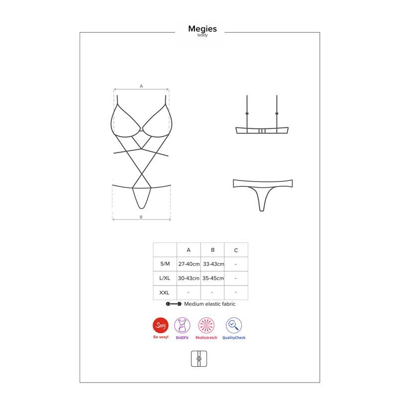 Megies Teddy Vermelho/Preto - Imagem 3