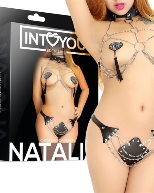 Biquíni Natalia Bondage com Correntes