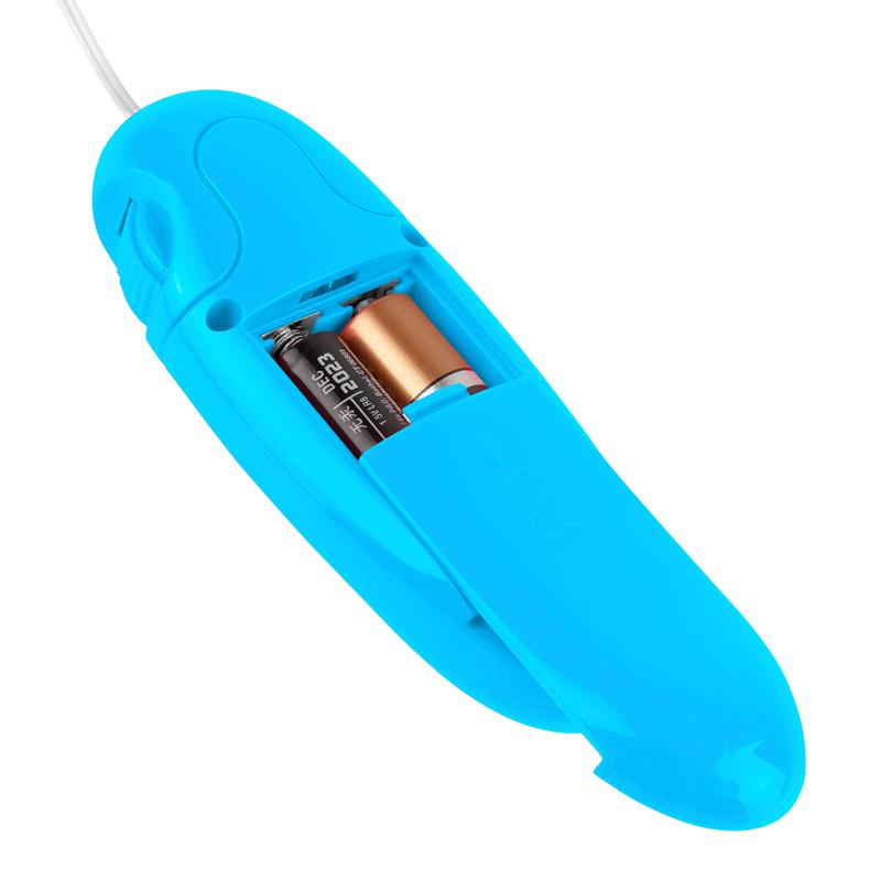 Bala Vibratória Neon Luv Touch Azul - Imagem 5