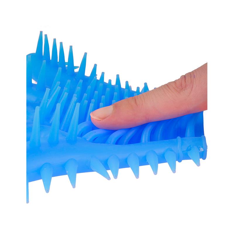 Luvas Estimulantes Neon Azul - Imagem 4