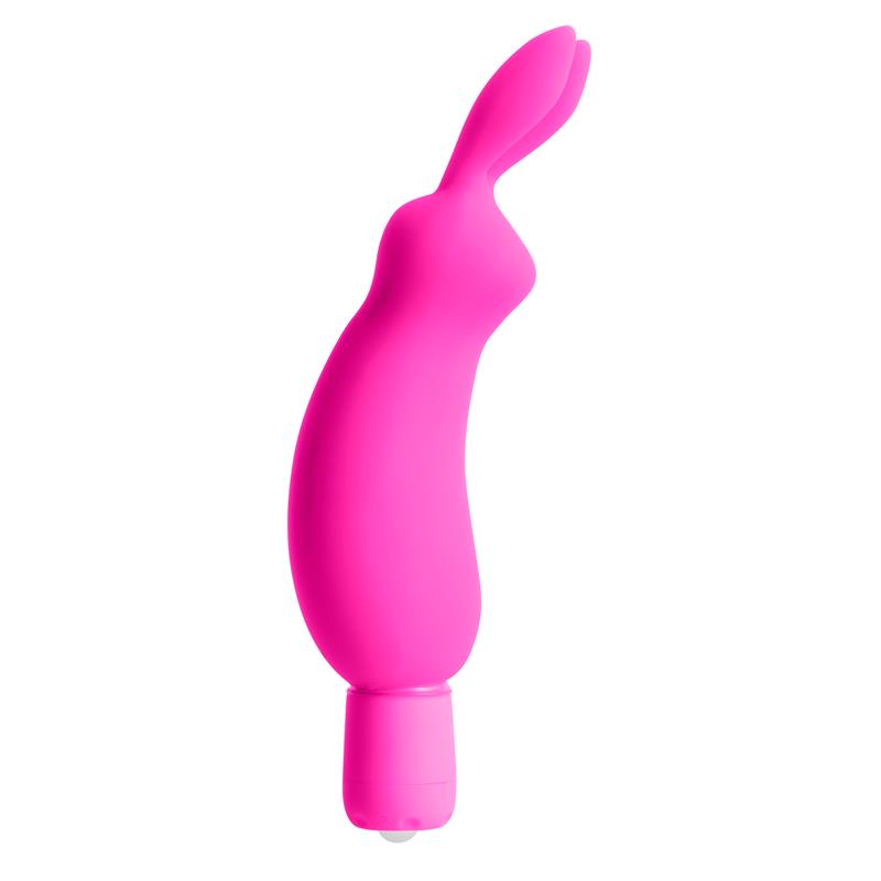 Mini Vibrador Neon Luv Bunny Rosa - Imagem 3