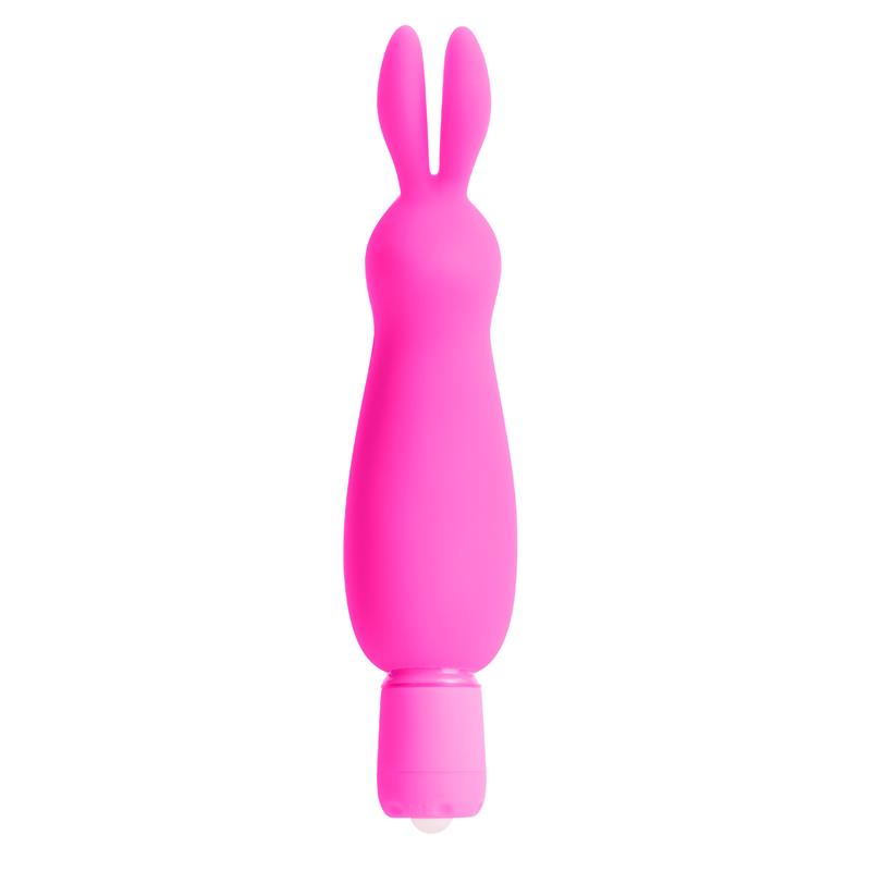 Mini Vibrador Neon Luv Bunny Rosa - Imagem 4