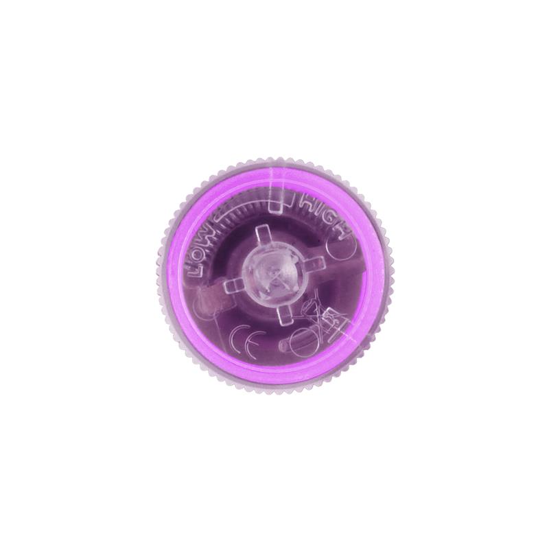 Vibrador Neon Luv Touch Roxo - Imagem 5