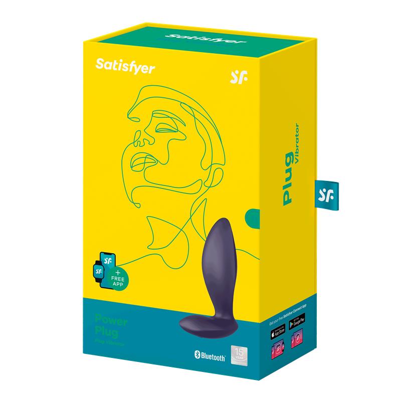 Plugue anal com vibração APP Satisfyer Connect Power Plug - Imagem 7