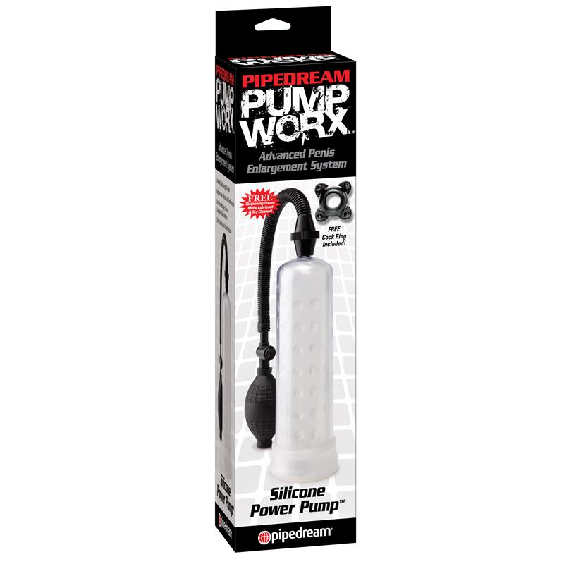 Ventosa de silicone branco Pump Worx - Imagem 2