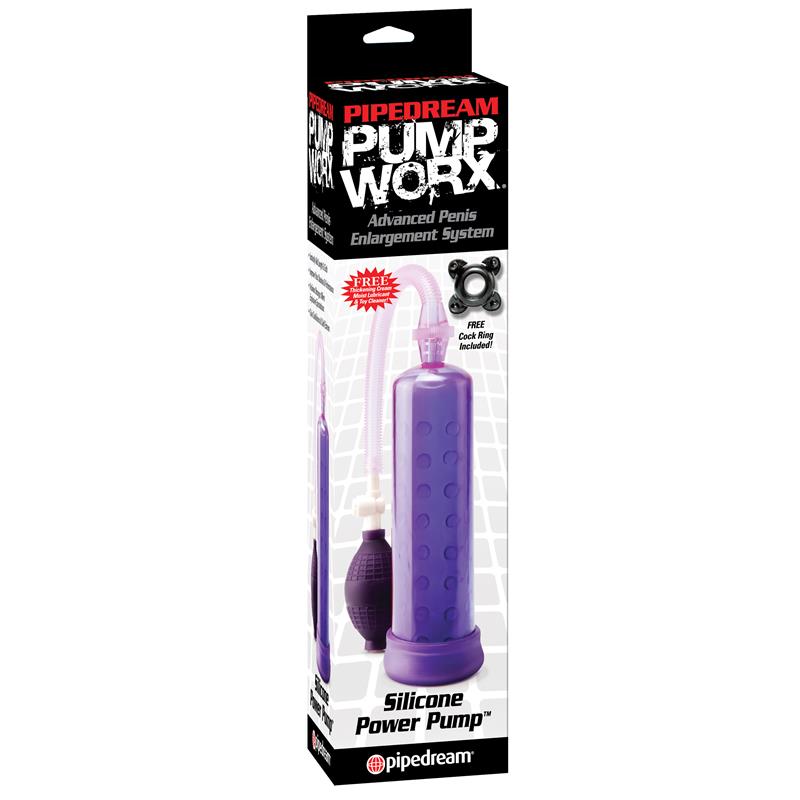 Ventosa de silicone roxo Pump Worx - Imagem 2