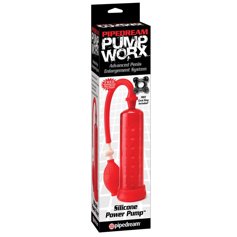 Ventosa de silicone vermelho Pump Worx - Imagem 2