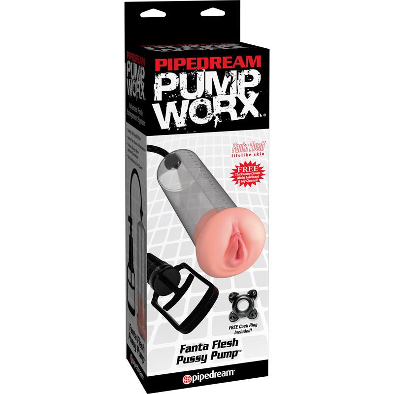 Bomba Worx Succionador Vagina Fanta Flesh - Imagem 2