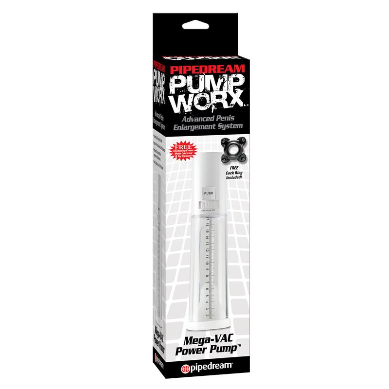 Bomba Worx MEGA-VAC Sucção Branco - Imagem 2