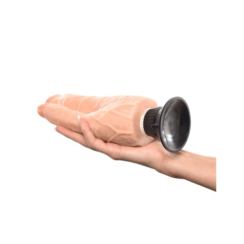 Real Feel Deluxe Número 8 19 cm Natural Dupla Penetração - Imagem 7