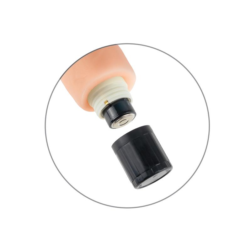 Vibrador Toyz Real Feel Lifelike No. 10 Cor Natural - Imagem 3