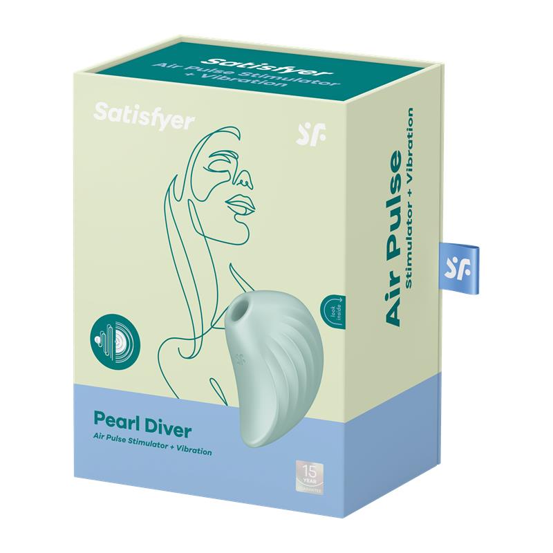 Sugador de clitóris Pearl Driver Menta - Imagem 7
