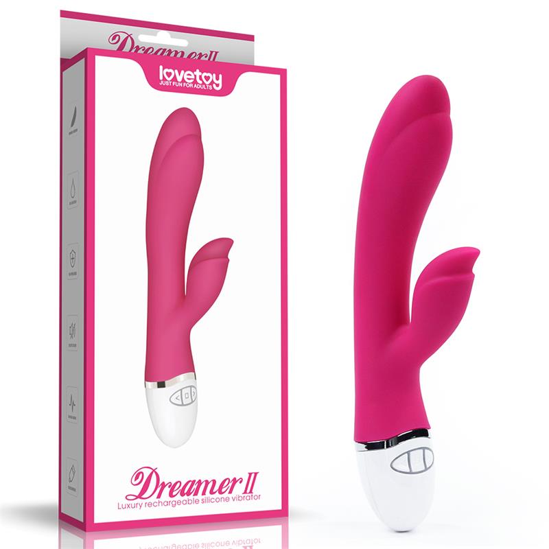 Vibrador USB Dreamer II Rosa Vermelho - Imagem 10